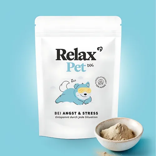 Dr. Sam Relax Pet 45 g für Hunde - Praktische Unterstützung für die Entspannung Ihres Hundes. Ideal für unterwegs oder zu Hause, sorgt für ein harmonisches Miteinander. Inhalt: 45 g.