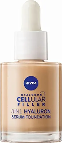 Produktbild NIVEA 3in1 Hyaluron Serum Foundation dunkel (30 ml)
