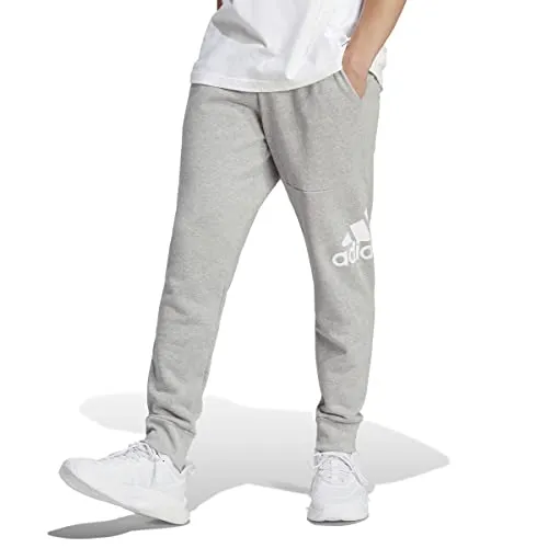 ADIDAS Herren Hose Essentials French Terry Tapered Cuff Logo