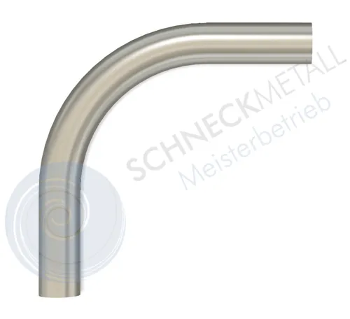 Edelstahl Schweißbogen 90° Grad V2A 42,4 mm Rohrbogen Langbogen Rohr Bogen