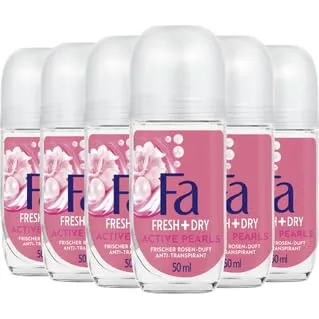 FA Deo Roll-On Active Pearls (6x 50 ml) von Fa