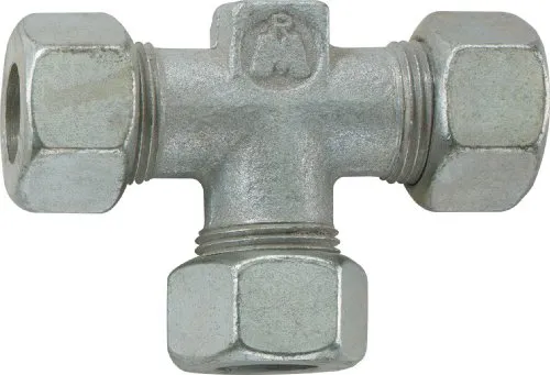 Brunner Campingartikel T-Verbindungsrohr 10 x 10 x 10, 310/620-1
