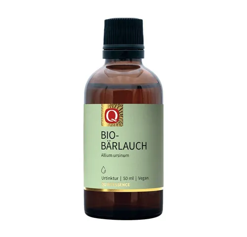 Quintessence Bio-Bärlauch Urtinktur - Traditionelle Extraktion nach Paracelsus - Tropfen, 50 ml, Hochwertige Premiumqualität - in Bioqualität - aus den Blättern