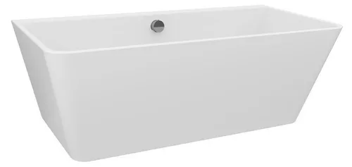 LIBERTA D Freistehende Badewanne 170x78x60cm, Weiß - Badewanne aus hochwertigem Acryl, freistehend und ideal für Ihre persönliche Wohlfühloase. Perfekt kombinierbar mit modernen Armaturen.