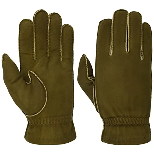 Hestra Andre Herren Lederhandschuhe mit Wolle