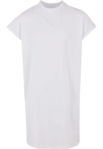 Urban Classics Kinder Kleid Girls Turtle Extended Shoulder Dress, Mädchen Kleid mit überschnittenen Schultern, erhältlich in vielen Farben, Größen 110/116-158/164