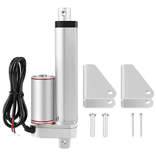 Linearaktuator, 100 mm Hub Hochleistungs-Linearantrieb 750N mit gerader Linie, 24 V für industrielles elektrisches Hebesystem, Kamerarahmen usw