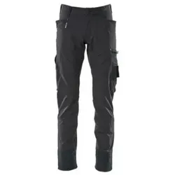 Mascot Hose, Stretchstoff, geringes Gewicht - Größe 82C56, schwarzblau - Arbeitshose & Bundhose mit wasserabweisendem Finish, ergonomischem Design und integriertem ID-Kartenhalter für maximalen Komfort und Funktionalität.