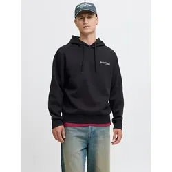 JACK & JONES Herren Hoodie JJYUKI FRONT SWEAT HOOD