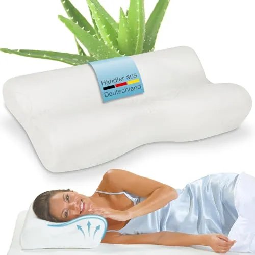 Produktbild ELONEO Seitenschläferkissen mit Aloe Vera