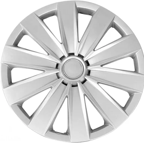 Trimak Radkappen 14 Zoll – 4er Set Silber - Radkappen aus schlagfestem ABS Kunststoff, einfache Montage und perfekte Passform für Ihr Fahrzeug.