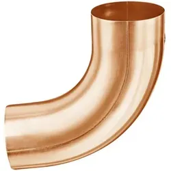 Rohrbogen 85° Grömo aus Kupfer, Ø 60mm von GROMO