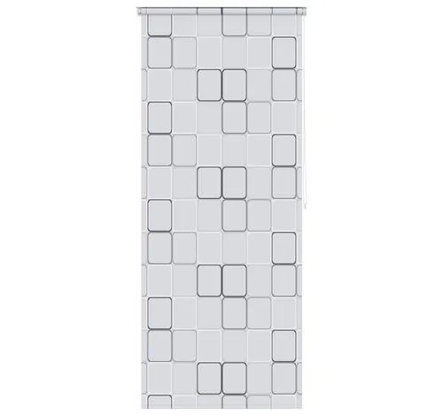 vidaXL Duschrollo 120x240cm in weiß von vidaXL