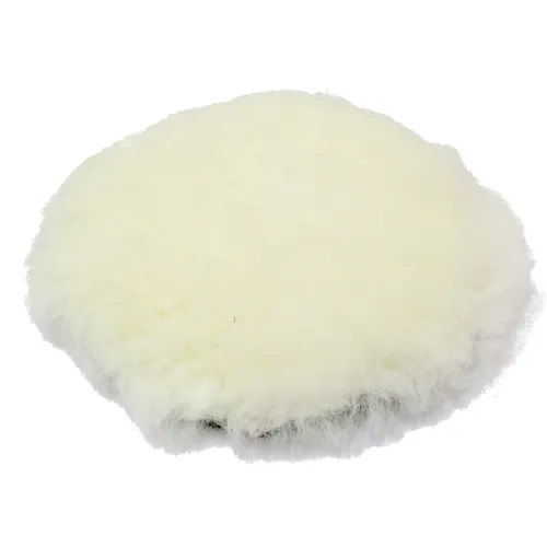 Makita Lammfellhaube¸125mm (Politur von Kunststoff- und Lackoberflächen, Klett)