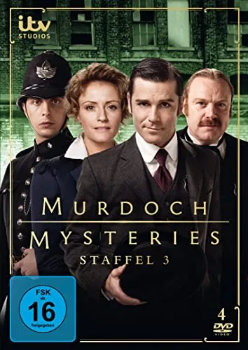 Murdoch Mysteries - Staffel 3 DVD - Fesselnde Krimiserie aus Kanada, ideal für Fans von Mystery und historischen Ermittlungen. Neu und in perfektem Zustand!