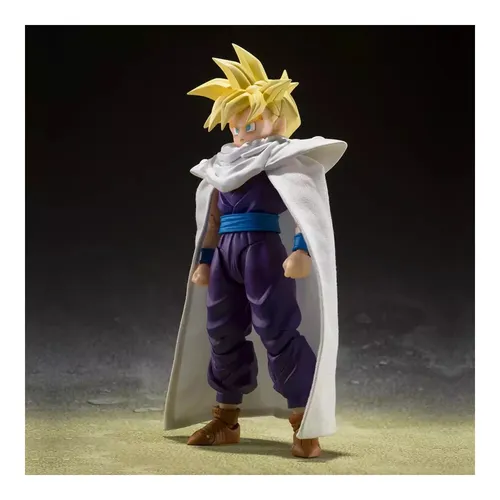 Dragon Ball Z S.H. Figuarts Super Saiyan Son Gohan 11 cm - Action- & Spielfiguren, detailgetreue Nachbildung und bewegliche Gelenke für spannende Action-Szenen.