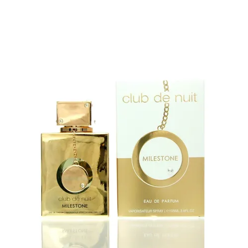 Armaf Club de Nuit Milestone Eau de Parfum 105 ml - einzigartiger klassischer Duft, marine Noten und fruchtige Akzente für Herren