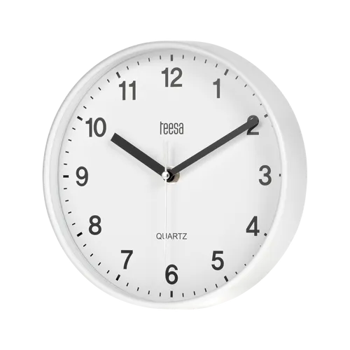 Wanduhr 20 cm Teesa modern leise