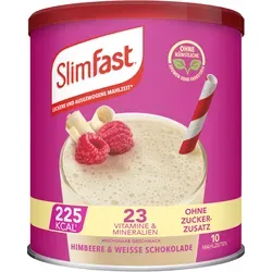 SlimFast Milchshake-Pulver Himbeere & Weiße Schokolade 365 g