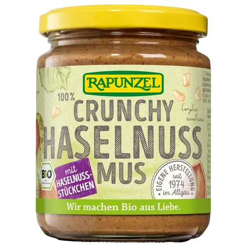 Haselnussmus Crunchy 250g | RAPUNZEL von Rapunzel