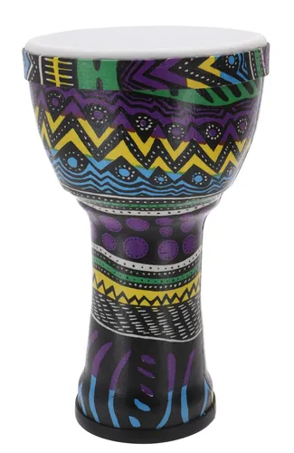 Farbige Djembe