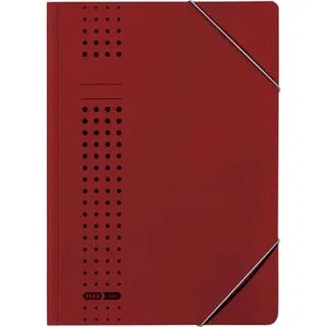 Elba Eckspanner 400010103 chic, A4, Karton, bordeaux