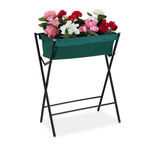 Hochbeet faltbar Tischbeet Pflanzbeet Gemüsebeet Kräuterhochbeet Balkonbeet