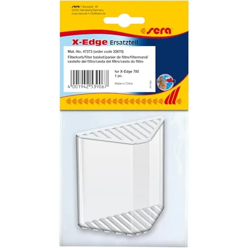 sera Filterkorb | Ersatzteil für Innenfilter X-Edge 700 | original Filtereinsatz zur Aufnahme von Filtermaterial | langlebig | pflegeleicht & passgenau