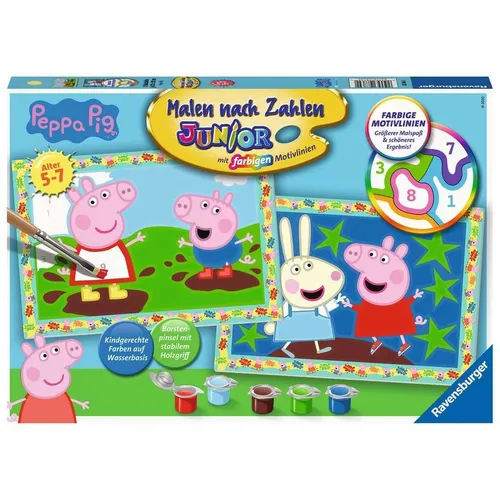 Ravensburger 28764 Malen nach Zahlen Peppa Pig