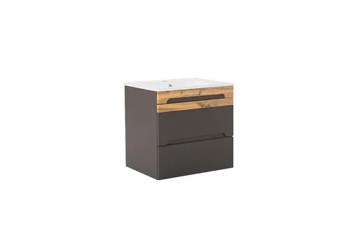 Badmöbel Set 60cm mit Waschbecken und Unterschrank