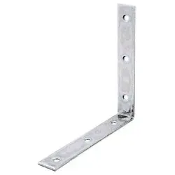 Alberts 20x Stuhlwinkel - Robuste Metallwinkel für stabile Konstruktionen - Winkel & Holzverbinder: 20 stabile Stuhlwinkel aus verzinktem Stahl, ideal für Möbelbau und Konstruktionen, langlebig und korrosionsbeständig.