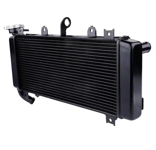 Zaddox Motor-Schutzhülle Wasserkühler für Kawasaki Z 650 (17-25) - Hochwertiger Aluminium-Kühler als perfekter Ersatz für defekte Radiatoren. Optimaler Wärmetransport für effiziente Kühlung und kinderleichte Montage an originalen Fixierungspunkten.