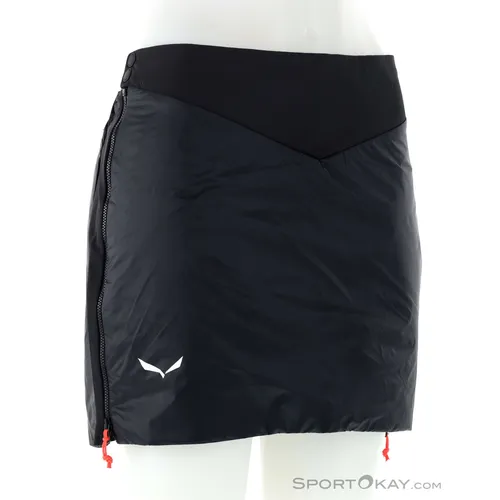 Salewa Sella Tirolwool Responsive Damen Tourenrock - Schwarz, Größe 40 - Damen Tourenrock aus Tirolwool, atmungsaktiv und temperaturregulierend, ideal für Outdoor-Aktivitäten und Wanderungen.