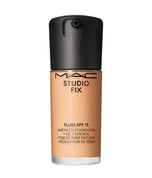 MAC Studio Fix Fluid SPF 15 Foundation Nr. NC35 - Make-up mit 24-Stunden Halt, verbessertem Finish und 87% hautpflegenden Inhaltsstoffen für ein natürliches Hautgefühl. Ideal für alle Hauttöne!