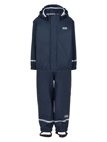 LEGO 2tlg. Regenoutfit in Dunkelblau, Größe 92 von LEGO