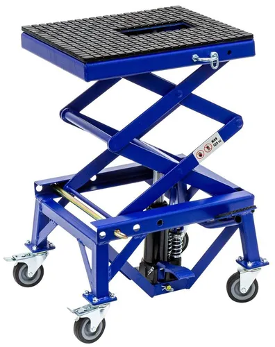 Motorradhebebühne 135kg 35-90cm mobil Motorradheber Hebebühne Motorrad Fußpedal