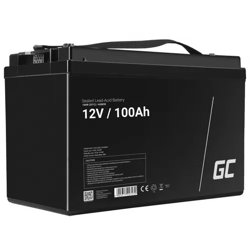 Green Cell AGM 12V 100Ah VRLA-Batterie von Green Cell