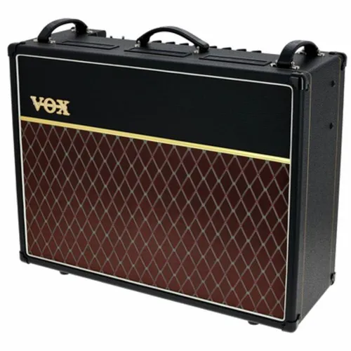 Vox AC15 C2 E-Gitarren Combo - Gitarren-Combo mit Vollröhren-Technologie und 15 Watt Leistung, ausgestattet mit 2x12