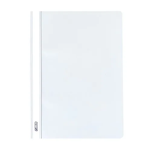 Herlitz Schnellhefter / DIN A4 / PP / extra stabil / Farbe: weiß 10