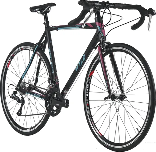 WYLD Rennrad 28'' Whirlwind 200 Schwarz mit 18 Gängen von WYLD