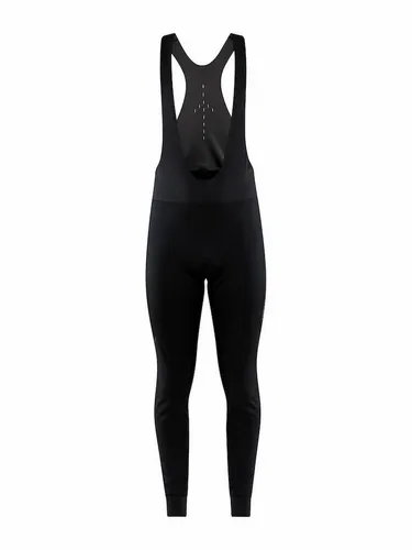 Craft Pro Bike Subz Wind Bib Tight Men black XXL - Hochwertige Bib Tight für Herren, ideal für Radfahrer bei kaltem Wetter. Winddicht, wasserabweisend und mit reflektierenden Elementen für optimale Sichtbarkeit. Extra Komfort durch gebürstete Innenseite und C1 Pad.