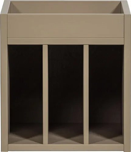 Plattenschrank Turner aus Kiefernholz, 44 cm