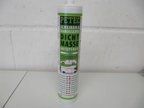 Produktbild PETEC Scheiben- & Karosseriedichtmasse / Weiß, abtupfbar /310ml 83290
