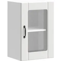 vidaXL Küchen-Hängeschrank Lucca Weiß mit Glastür von vidaXL