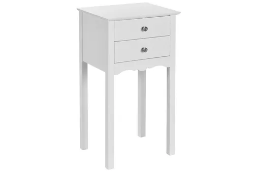 Nachttische Weiß von Costway
