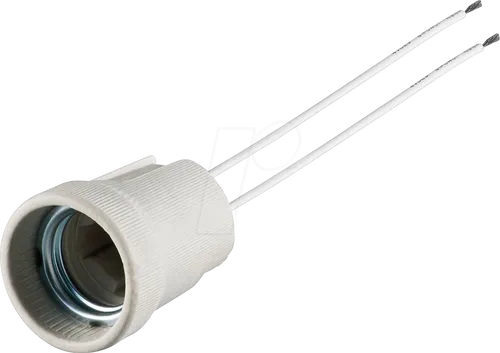 GB 9182 - Lampenfassung E27, Keramik, weiß