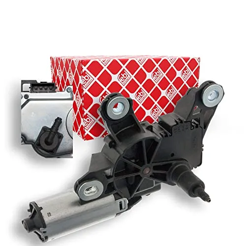 FEBI BILSTEIN Scheibenwischermotor 100735 - Wischermotor für hinten, 12 V, zuverlässig und kompatibel mit zahlreichen OE-Referenzen, ideal für eine optimale Sicht bei jedem Wetter.