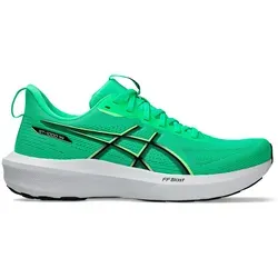 ASICS GT-1000 14 Stabilitätsschuh Herren – Grün, Größe 47 - Optimaler Laufkomfort für Überpronierer: Der ASICS GT-1000 14 kombiniert reaktive Dämpfung mit gezielter Stabilität. Atmungsaktives Obermaterial und griffige Außensohle für alle Untergründe.