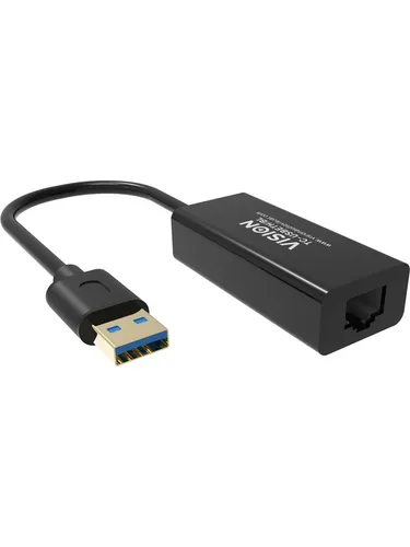 Vision TC-USBETH/BL USB RJ45 Ethernet Adaptor