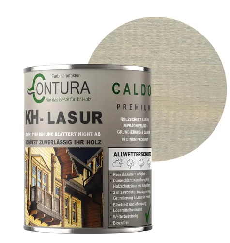 Contura KH Lasur 3in1 Holzlasur für Außenbereiche